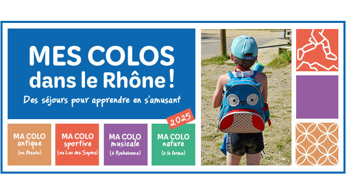 Illustration Mes colos dans le Rhône