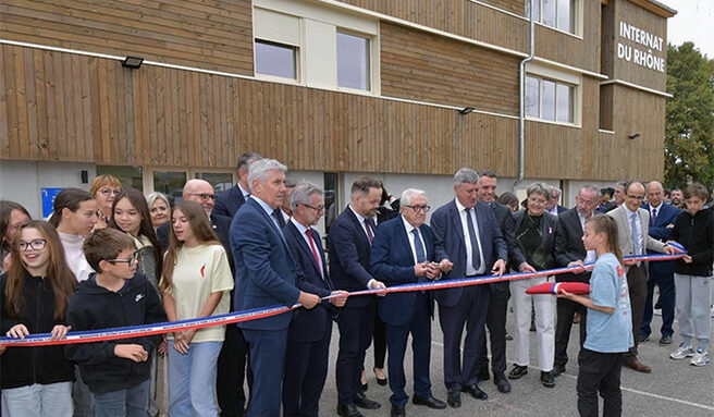 Illustration inauguration internat 2 grones